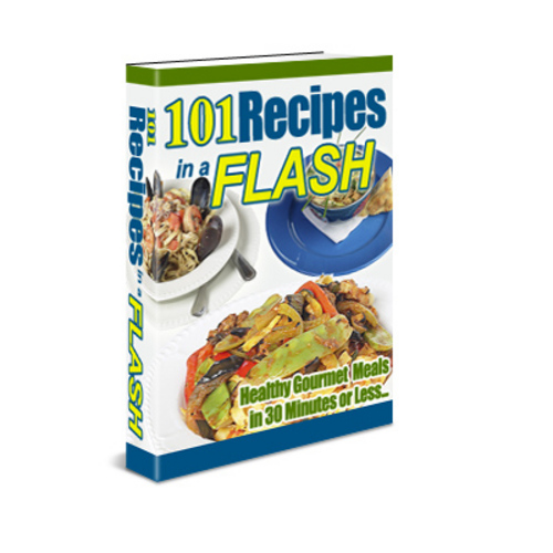Product picture Recipe flash pack With Master Resale Rights.