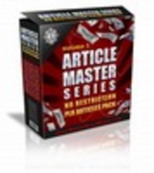 Product picture 300 PLR Article Pack With Master Resale Rights.