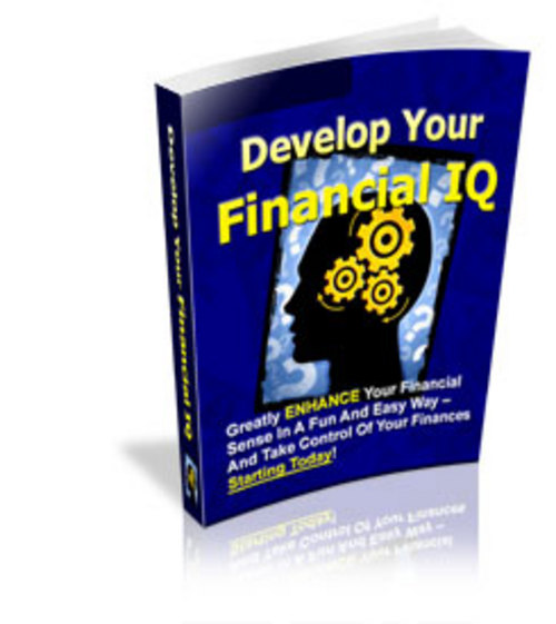 Product picture Develop Your Financial IQ With Master Resale Rights.