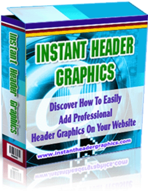Product picture Instant Header Graphics With Master Resale Rights.