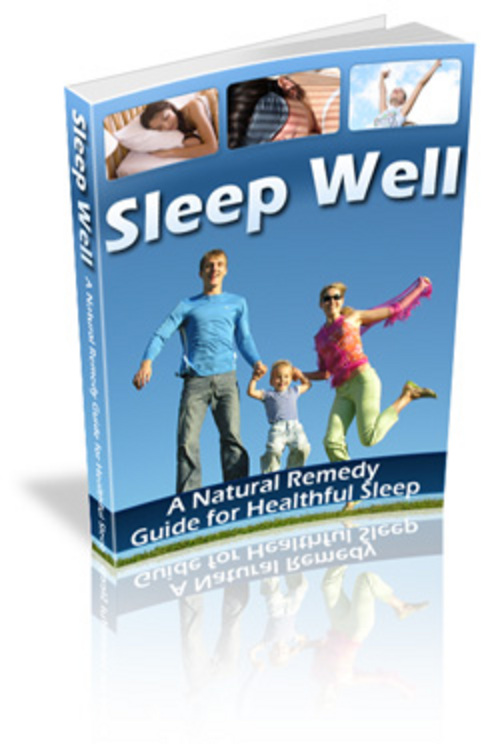 Product picture Sleeping Well With Master Resale Rights
