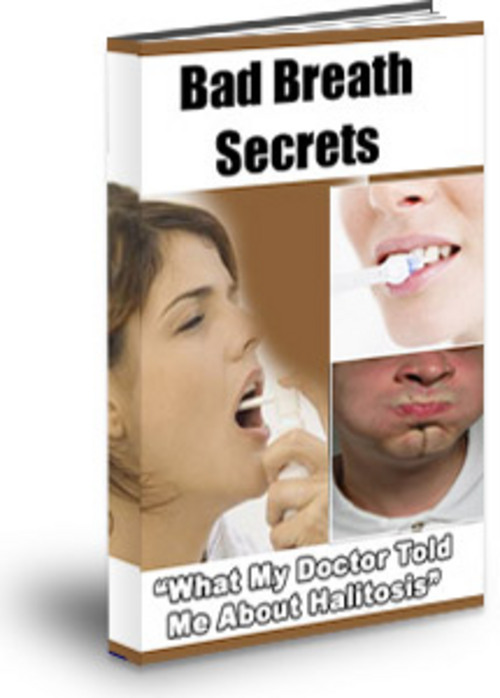 Product picture Stop Bad Breath With Master Resale Rights.